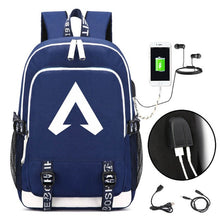 Load image into Gallery viewer, Game Apex Legends USB Backpack Student School Bag Bookbag for teenagers Cartoon Laptop Shoulder Travel Bags Gift