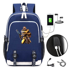 Load image into Gallery viewer, Game Apex Legends USB Backpack Student School Bag Bookbag for teenagers Cartoon Laptop Shoulder Travel Bags Gift