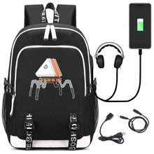 Load image into Gallery viewer, Game Apex Legends USB Backpack Student School Bag Bookbag for teenagers Cartoon Laptop Shoulder Travel Bags Gift