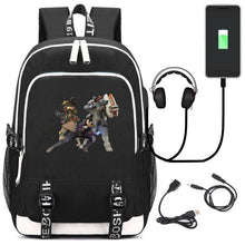 Load image into Gallery viewer, Game Apex Legends USB Backpack Student School Bag Bookbag for teenagers Cartoon Laptop Shoulder Travel Bags Gift