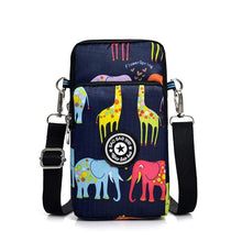 Load image into Gallery viewer, Fashion Messenger Square Flap For Women Hand Bag Mobile Phone Bags Multi Functional Sports Arm Shoulder Crossbody Neck Purse Bag