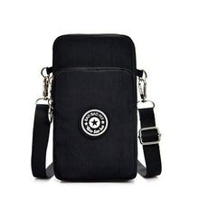 Load image into Gallery viewer, Fashion Messenger Square Flap For Women Hand Bag Mobile Phone Bags Multi Functional Sports Arm Shoulder Crossbody Neck Purse Bag