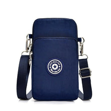 Load image into Gallery viewer, Fashion Messenger Square Flap For Women Hand Bag Mobile Phone Bags Multi Functional Sports Arm Shoulder Crossbody Neck Purse Bag
