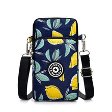 Load image into Gallery viewer, Fashion Messenger Square Flap For Women Hand Bag Mobile Phone Bags Multi Functional Sports Arm Shoulder Crossbody Neck Purse Bag