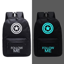 Load image into Gallery viewer, Fashion New Luminous Backpack Animation School Bags For Boy Girl Teenager USB Student Bags Men Reflective Leisure Shoulder Bag