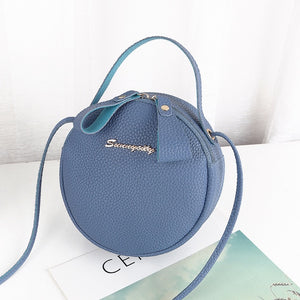 2019 New Shoulder Bag Korean Version of The Small Round Bag Mini Messenger Bag Ladies Handbag Shoulder Mobile Phone Bag